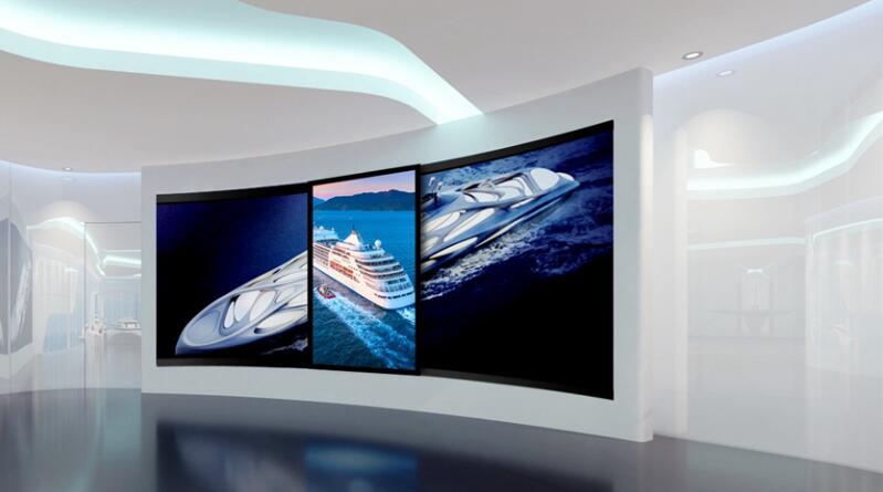 四川數(shù)字展廳中互動(dòng)滑軌屏的制作需要分幾步？