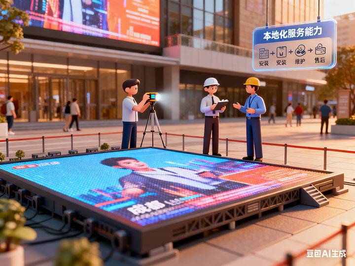 技術(shù)科普：成都企業(yè)如何選LED顯示屏？點間距、亮度、刷新率關(guān)鍵參數(shù)解析 | 成都LED顯示屏